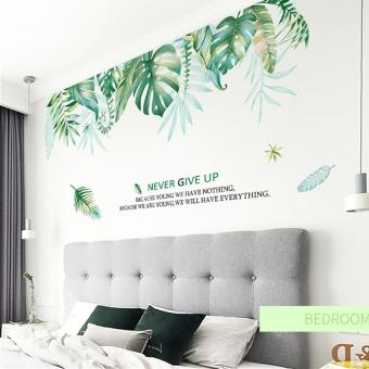 Decal dán tường Tán lá xanh - C15 - Vivadecal