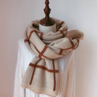 KHĂN QUÀNG CỔ NAM NỮ KHĂN LEN KHĂN CHOÀNG CỔ NAM KHĂN ĐÔI ĐAN LÔNG CỪU MỀM MỊN NHẸ HÀN QUỐC LÔNG CỪU CARO TO BASIC MÀU KHĂN VINTAGE KHĂN QUÀNG CỔ