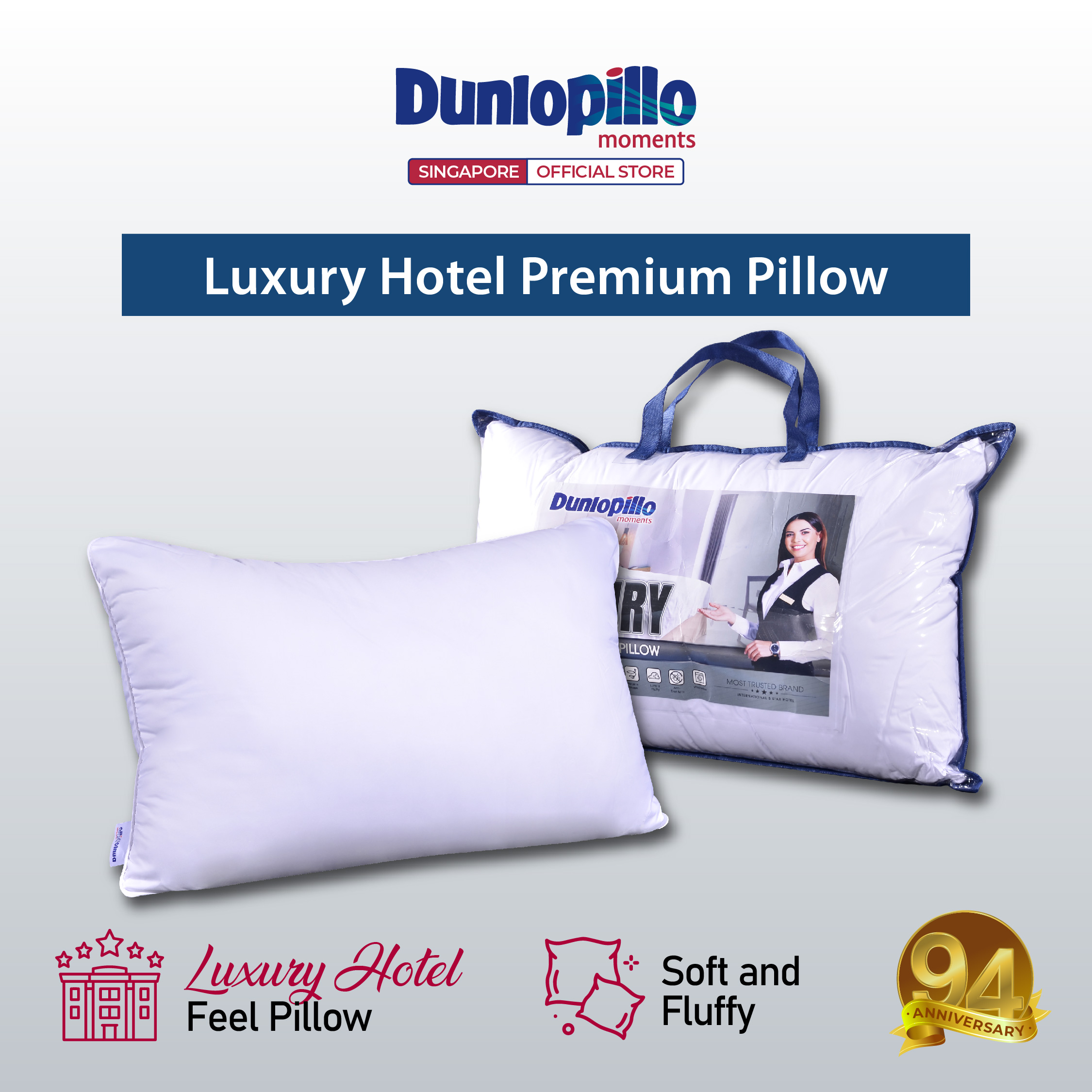 Dunlopillo v shaped outlet pillow