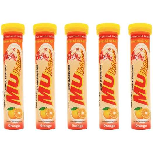 Viên sủi Vitamin C Multi Plus (tuýp vị Cam)