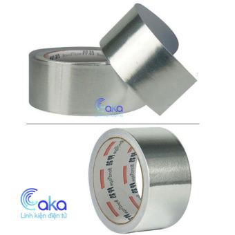 Băng keo nhôm cách nhiệt không thấm nước dẫn điện, băng keo bạc chịu nhiệt độ cao