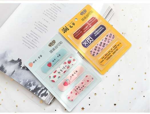 Băng keo cá nhân băng keo cá nhân có hình dễ thương (4 miếng)