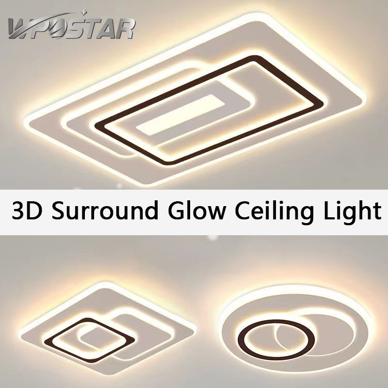 Siêu mỏng Bắc Âu Hiện Đại Đèn LED trần thực Watt Trần siêu sáng đèn đèn cố định cho Phòng ngủ phòng khách