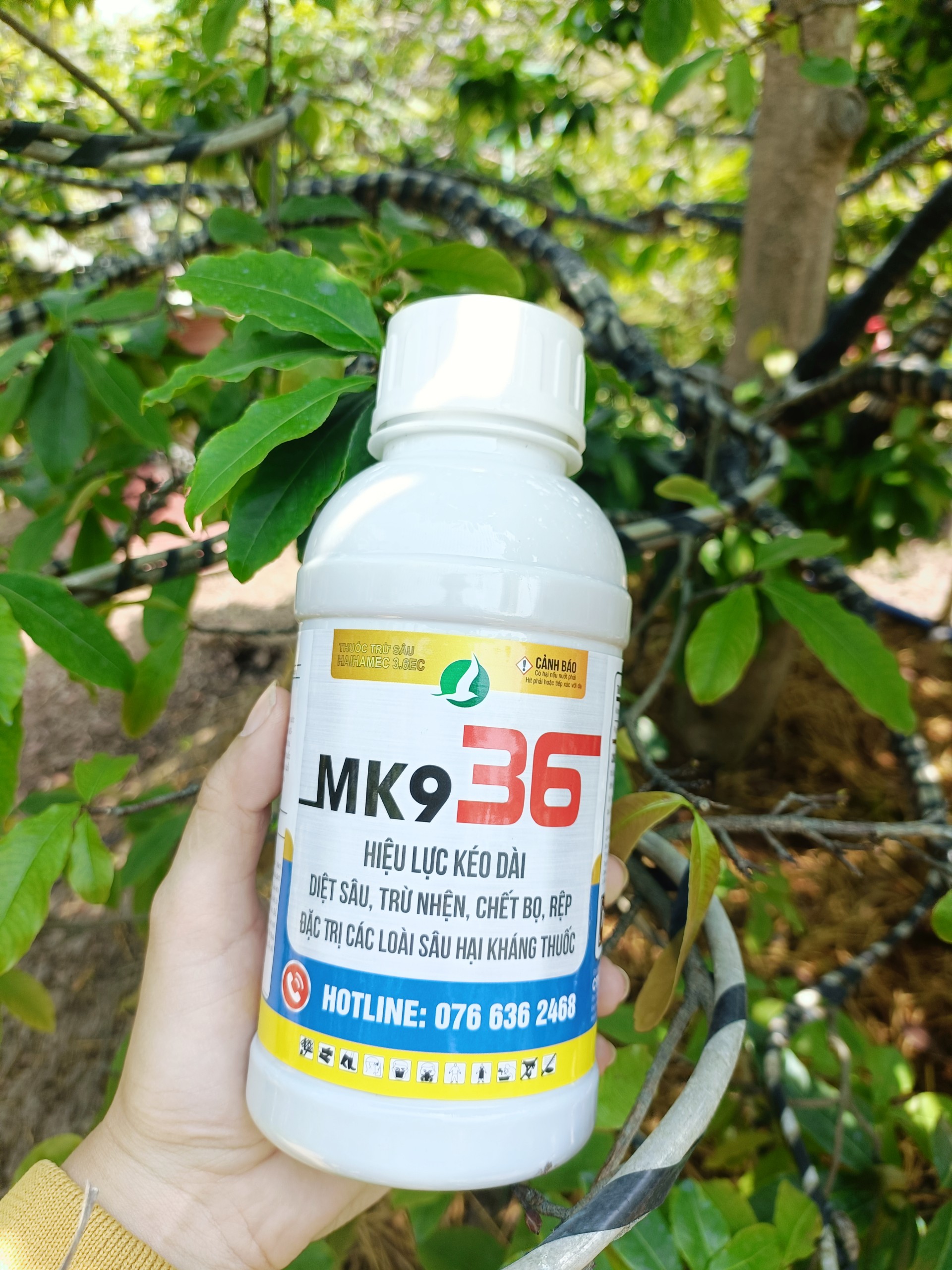 MK9-36 (chai 450ml)- sâu, bọ trĩ, nhện đỏ gây hại cây trồng