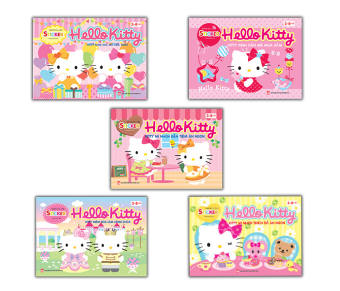 Combo Hello Kitty (trọn bộ 5 cuốn)