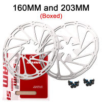 Sram Avid Bike Brake Rotor Centerline 160mm 180mm 203mm Hydraulic Disc Brake Rotors with 6pcs T25 Bolts for MTB Mountain Bicycle