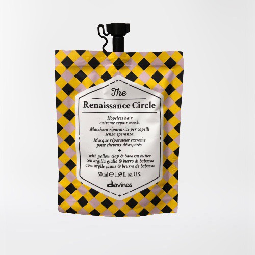 Kem ủ tóc Davines The Renaissance Circle – 50ml phục hồi khô xơ hư tổn