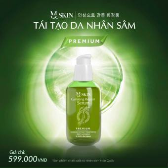 SERUM TÁI TẠO DA NHÂN SÂM MQ SKIN mẫu mới