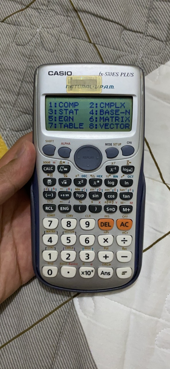 Máy tính học sinh 570es plus hàng chính hãng đã qua sử dụng like new 80-90%