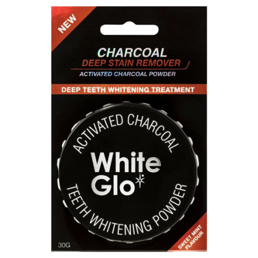BỘT LÀM TRẮNG RĂNG THAN HOẠT TÍNH WHITE GLO 30G