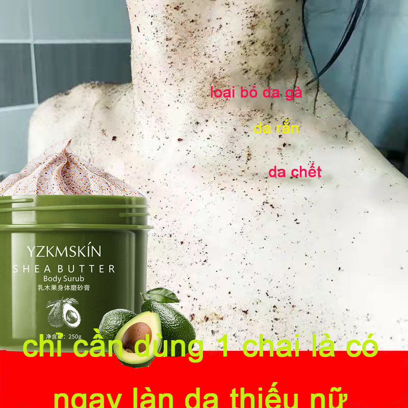 Kem tẩy tế bào chết, Kem tẩy tế bào chết làm sáng da tẩy tế bào chết Ngăn ngừa sự lắng đọng melanin Làm trắng và sáng toàn thân sần sùi Cấp nươc dưỡng ẩm vũ khí cứu vãn làn da