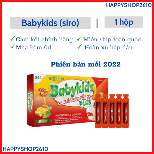 Babykids - Ăn Ngủ Ngon Yến Sào