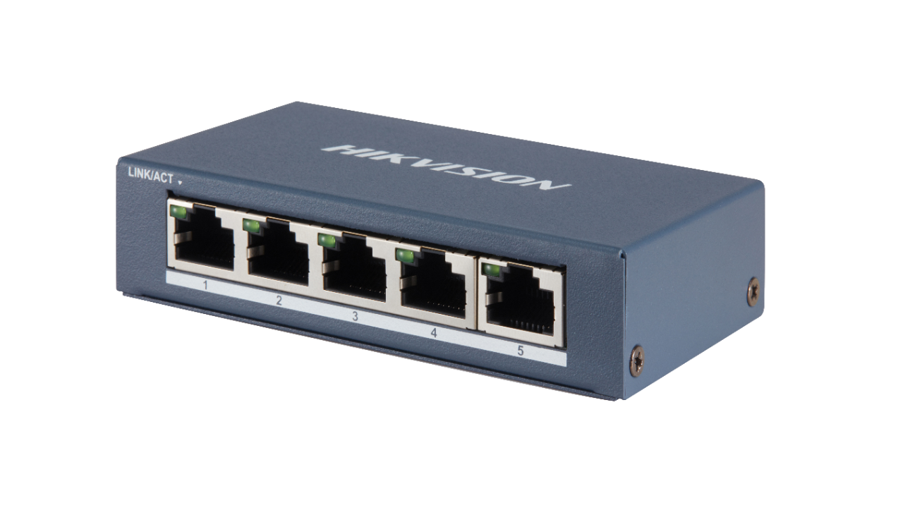 hikvision 5 port gigabit switch