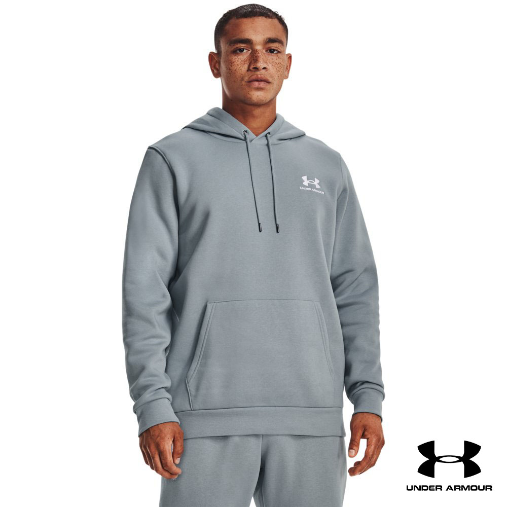 Mens grey clearance under armour hoodie