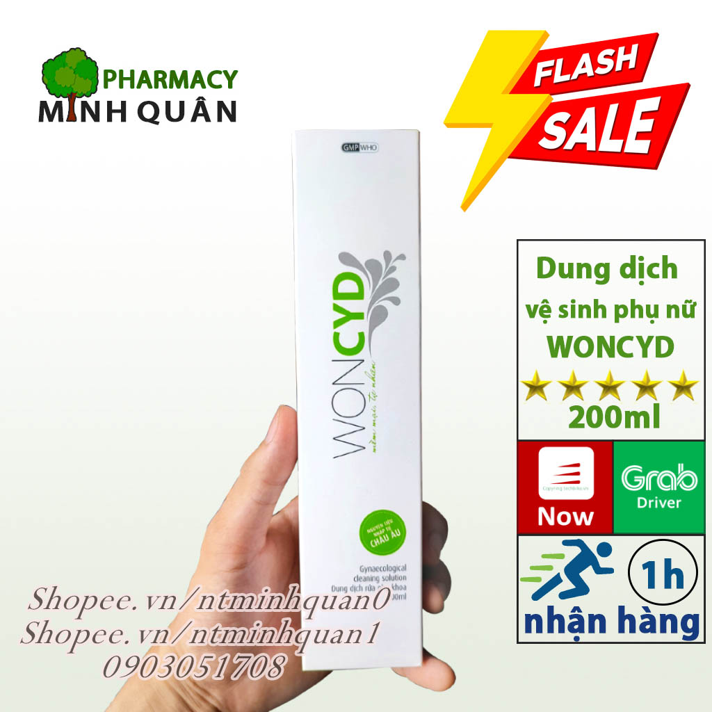 DUNG DỊCH VỆ SINH WONCYD
