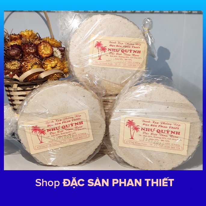 Bánh phồng nếp nước cốt dừa đặc sản Phan Thiết