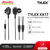 TYLEX XK17 Hi-Fi Stereo Earphones with Built-in Mic