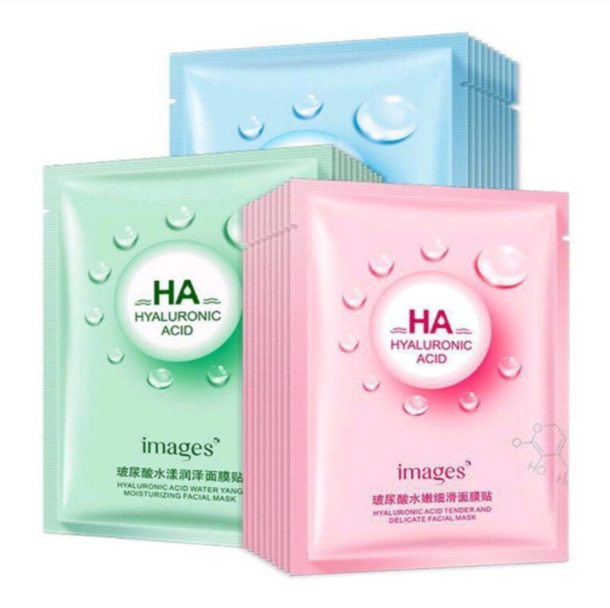 Mặt nạ ha images hyaluronic acid facial mask - mask nội địa trung