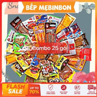 set ăn vặt cổng trường 25 gói cay cay - ăn vặt cổng trường