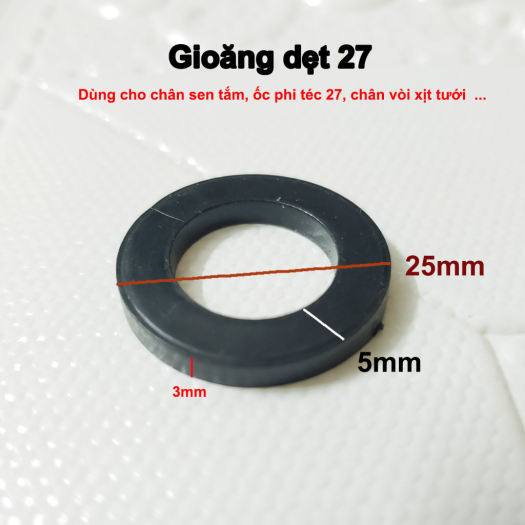 Bộ ron gioăng cao su 4 mẫu size phổ thông