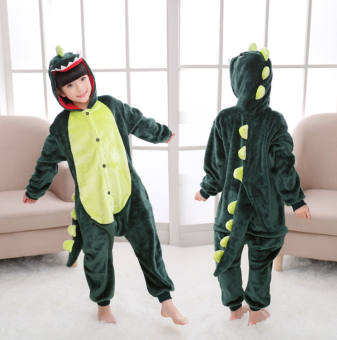 Bộ Đồ Thú Khủng Long Xanh Trẻ Em FULL Size