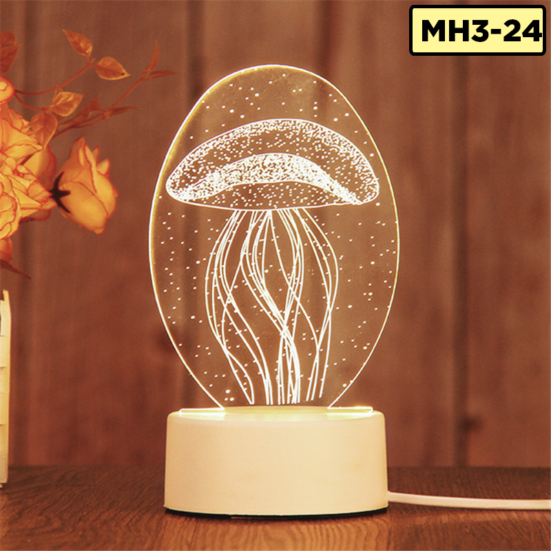 Đèn LED 3D nhiều mẫu khác nhau, quà tặng tình yêu, mô hình xe đẹp,đèn ngủ đèn trang trí decor