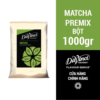Bột trà xanh pha chế / Matcha Powder - Davinci Gourmet