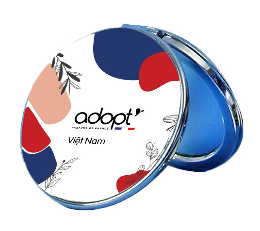 [Quà tặng không bán] Gương Tròn Nắp Gập Adopt