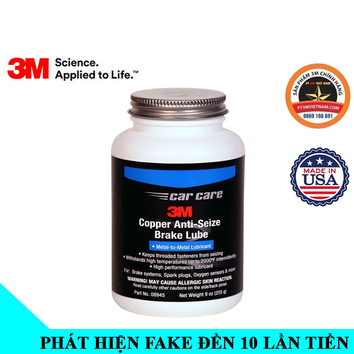 Mỡ đồng bôi trơn chịu nhiệt 3m 08945 chính hãng hà nội