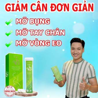 Viên Sủi Giảm Cân Vinslim V3 ( chính hãng có tem bộ CA)