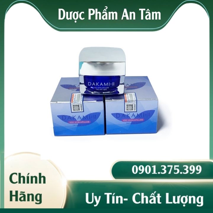 Kem Dưỡng Da Dakami II Chống Lão Hóa Mờ Nếp Nhăn Mẫu Mới