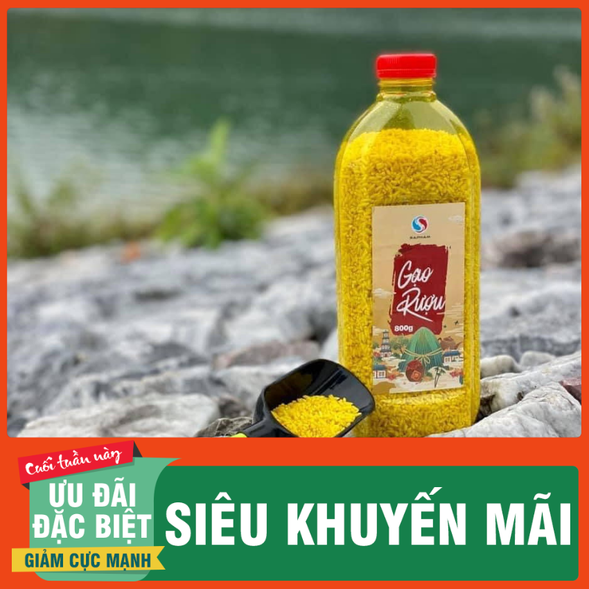 Gạo rượu sa phạm câu cá 800g - gr01 đồ câu 247