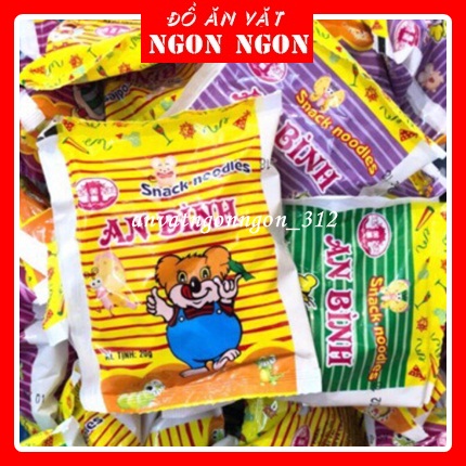 10 Gói Mì Tôm Trẻ Em An Bình Vé Về Tuổi Thơ Đồ Ăn Vặt Ngon Cổng Trường