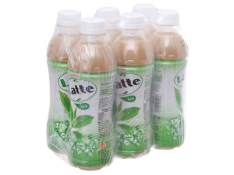 Lốc 6 Chai Trà Xanh Sữa Latte Kirin Chai 345ml