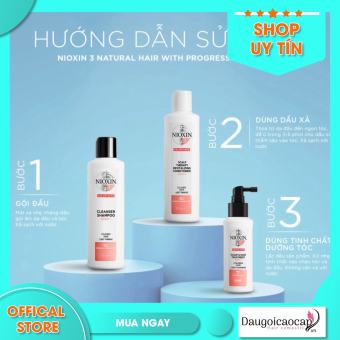 🍂 Bộ Chăm Sóc Tóc Nioxin 3