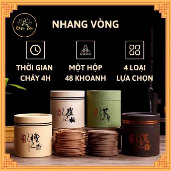 Nhang trầm vòng hương thảo mộc thơm đặc biệt - chuyên dùng cho lư xông trầm