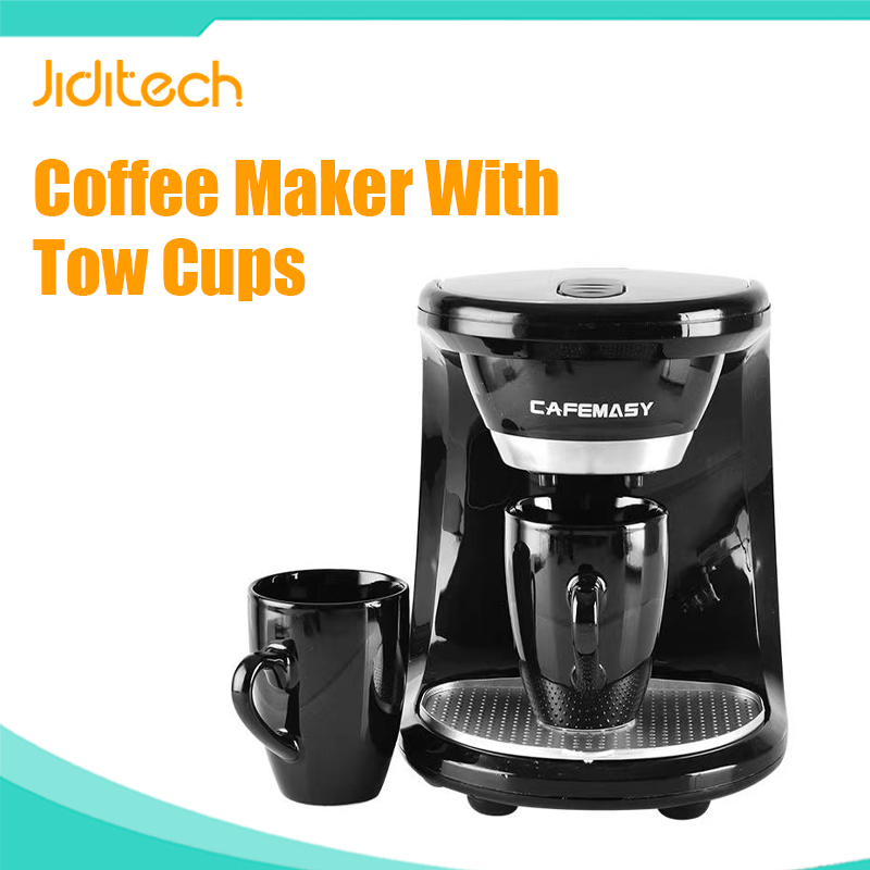 KONKA Coffee Maker Machine Portable Home Mini Automatic Drip Office Cafeteira  Eletrica Tea Easy Operation Free Coffee Cup