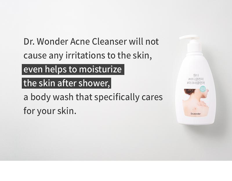 Dr Wonder Official Acne Cleanser Lazada Singapore