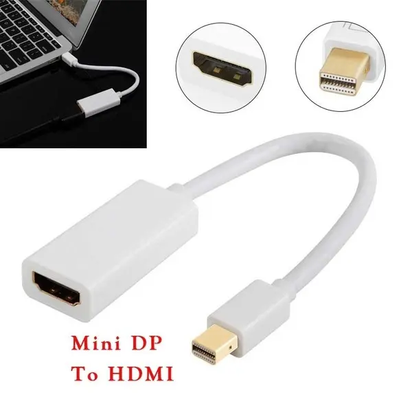 Sgseller Mini Displayport Minidp Thunderbolt 1 2 To Hdmi Female Adapter Apple Macbook Pro Mini Air Microsoft Surface Pro 3 4 5 6 7 8 Lazada Singapore