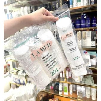 ⭐CHÍNH HÃNG⭐ Bông Tẩy Trang LaMer 120 và 201 miếng 100% Bông Cotton Tự Nhiên Cao Cấp
