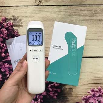 Máy Đo Nhiệt Độ Nhiệt Kế Điện Tử Hồng Ngoại Scan Ck 1803 CKT1803 NHIỆT KẾ CK-T1803 Nhiệt kế hồng ngoại scan Máy đo nhiệt kế cho bé Infrared CK- T1803 Hàng Chính Hãng  Máy đo nhiệt độ Infrared Thermometer 1803