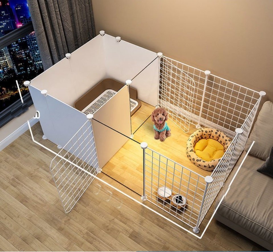 Combo Chuồng Quây cho Chó Mèo Mẫu Mới Hót