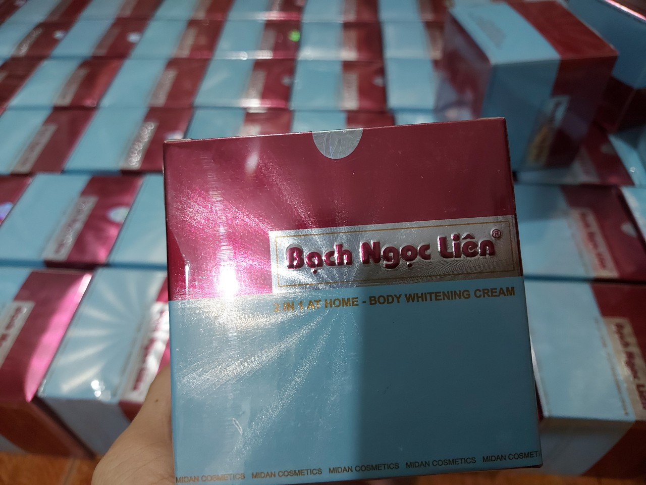 Kem bạch ngọc liên xanh chính hãng