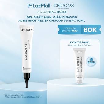 Gel Chấm Mụn, Giảm Sưng Đỏ Acne Spot Relief Chucos 5% Bpo 10ml