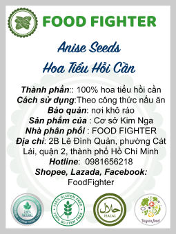 Hoa Tiểu Hồi Cần - Anise Seeds -  Trà Giảm Mỡ Địa Trung Hải hũ 120ml