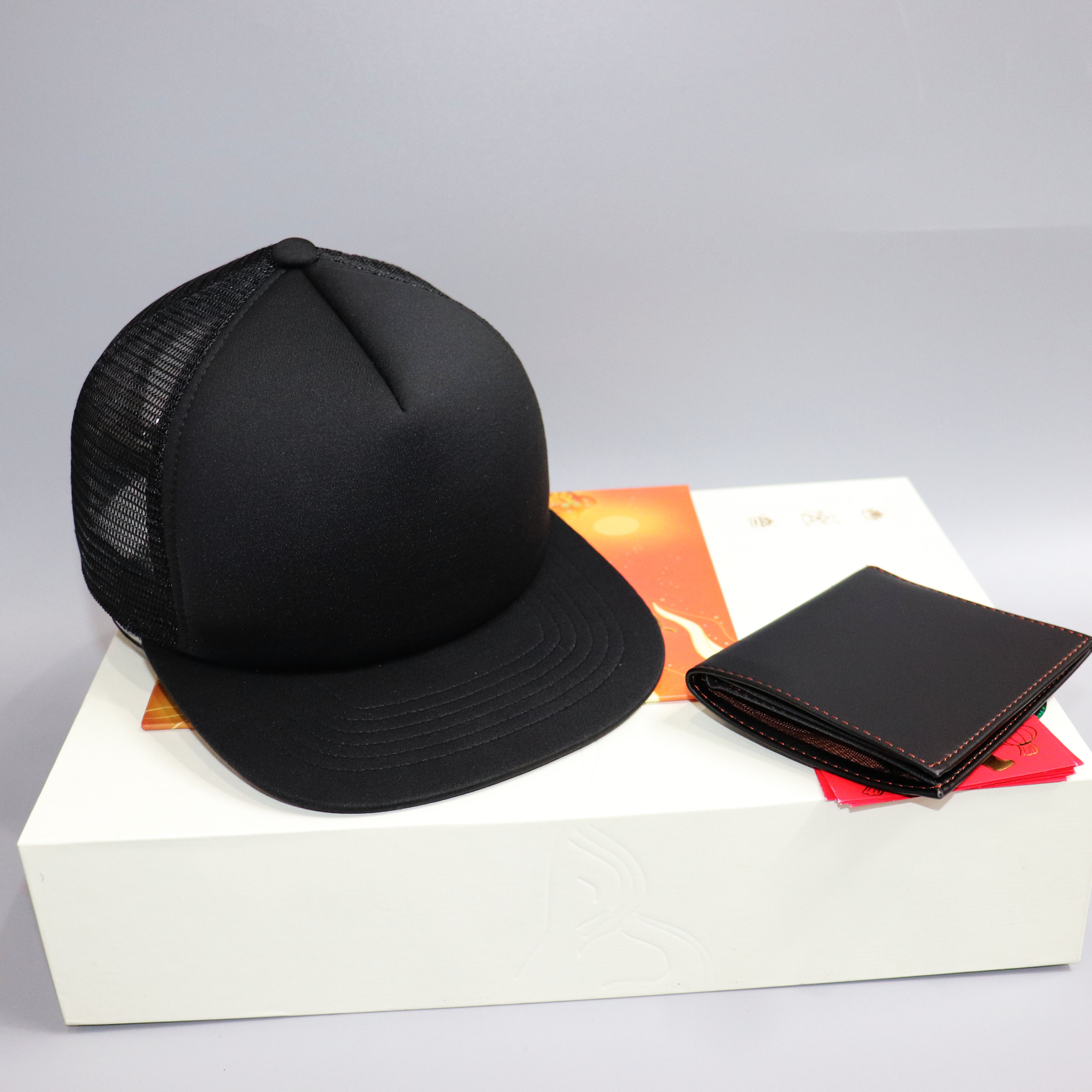 Nón snapback full đen lưới 2022 - chuẩn soái ca .