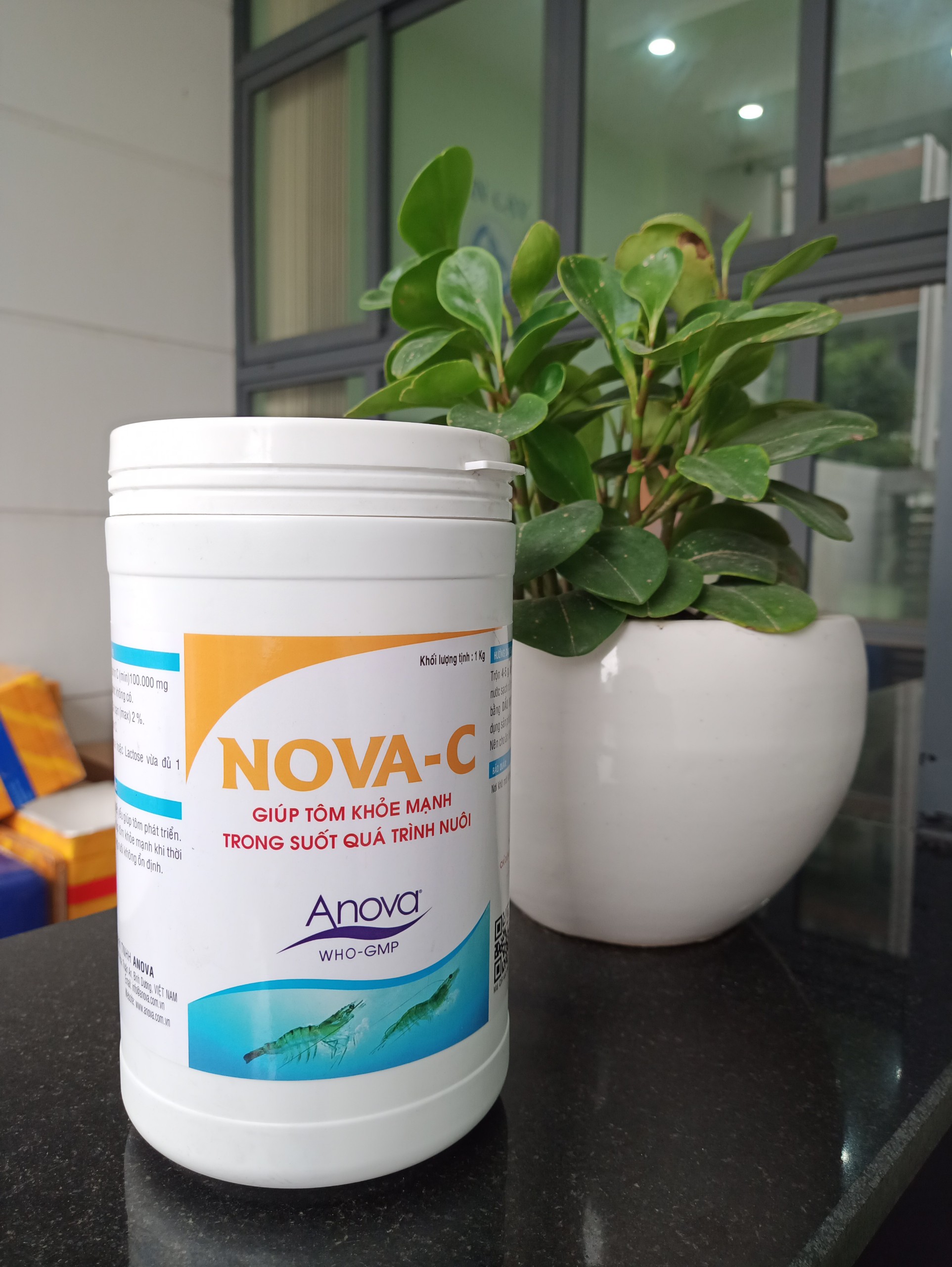 Anova Nova C khoáng chất bổ sung Vitamin C cho tôm, tăng cường sức đề kháng