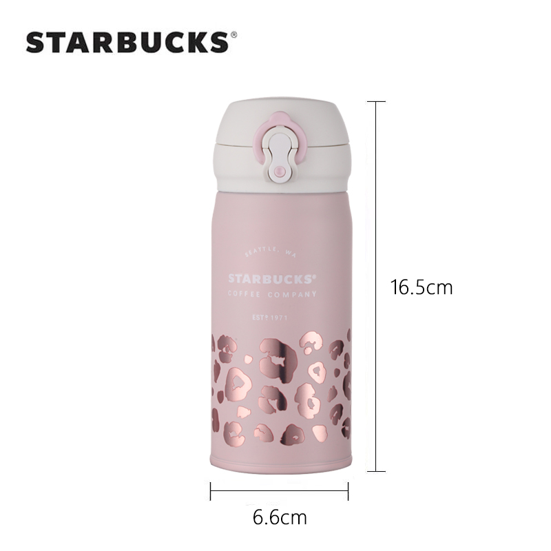Starbucks 237ml/8oz Mini Scenic Winter Thermos Bottle