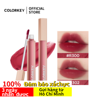 Colorkey Son Bóng Mờ Watery Son Môi Dạng Lỏng Chống Dính Chống Thấm Nước Trang Điểm Môi 1.8G