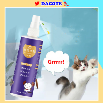 Xịt đuổi chó mèo huấn ngăn thú cưng cắn hạn chế khu vực tiếp xúc DACOTE